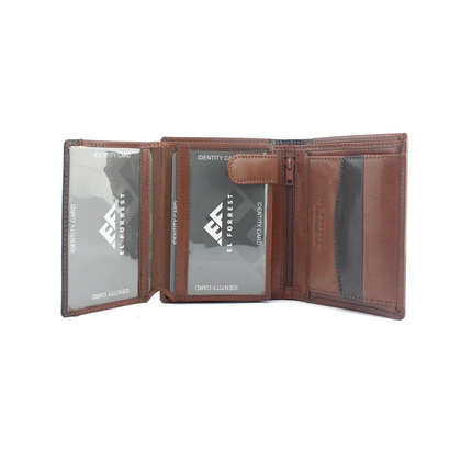 Portfel męski PELLUCCI 544-21 RFID Brązowy