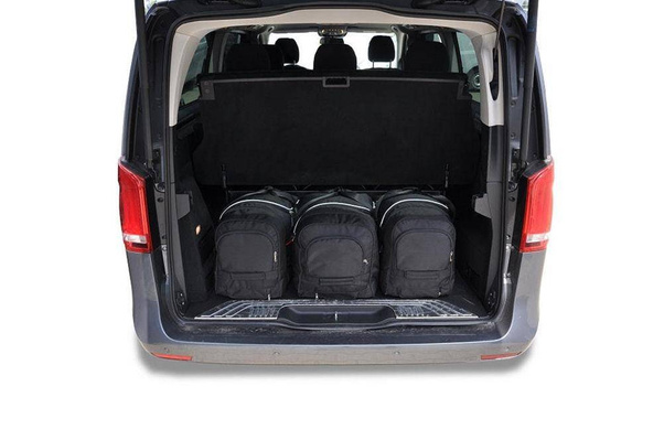 MERCEDES-BENZ EQV EXTRA LONG 2020+ TORBY DO BAGAŻNIKA 7 SZT