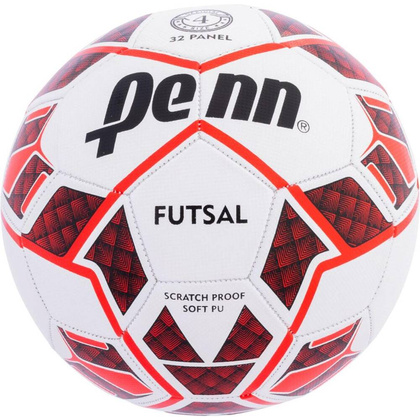 PIŁKA NOŻNA PENN FUTSAL R.4 WHITE/RED