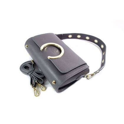 Listonoszka La Bomba złote okucia Szara LB134G