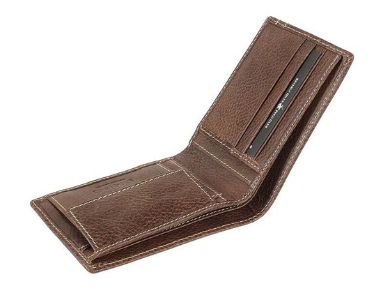 BH-392 TUCSON Portfel męski skórzany Brązowy
