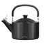 Czajnik 1,5l z gwizdkiem Diamante grafitowy matowy 28197