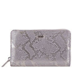 Portfel damski skórzany KEMER D48 Antracytowy - min. zamówienie 20 / 50 / 100 szt.