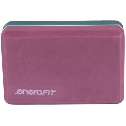 BLOK KOSTKA DO ĆWICZEŃ JOGA PILATES FITNESS TRICOLOR ENERO FIT
