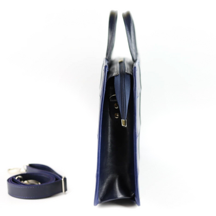 521 Dyplomatka damska pasy-granat KEMER