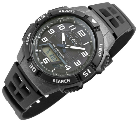 Zegarek CASIO AQ-S800W-1BVEF SOLAR + BOX