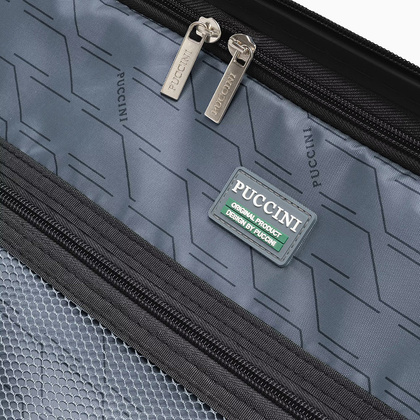 Średnia walizka PUCCINI YOKO PP029B 1 Czarna