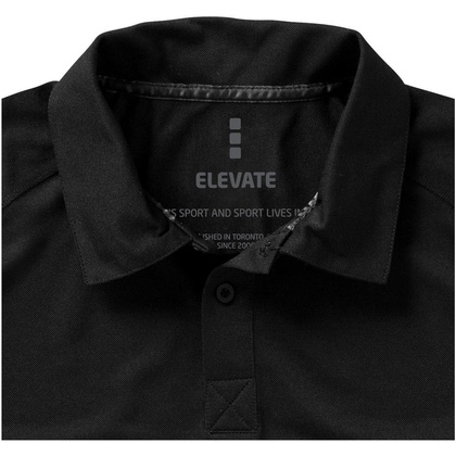 Męskie polo Ottawa z krótkim rękawem z dzianiny Cool Fit odprowadzającej wilgoć