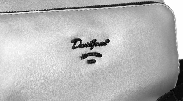 Listonoszka damska ze skóry ekologicznej na szerokim pasku