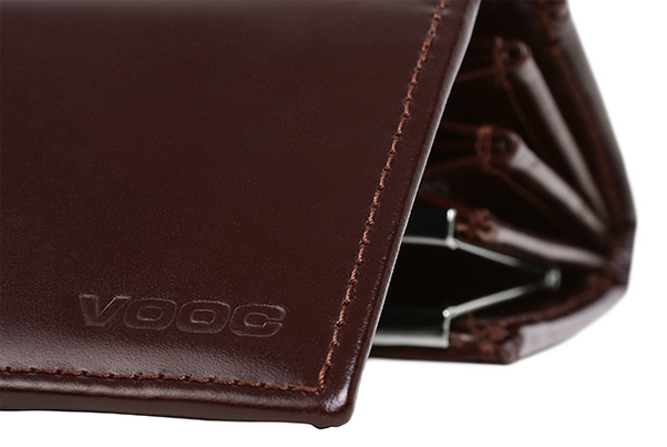 Portfel damski ze skóry duży KEMER VOOC PPD3 Czarny