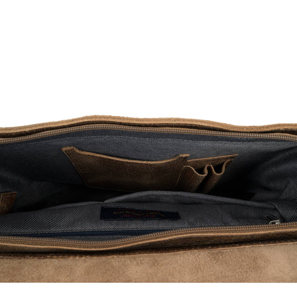 Męska torba skórzana Canaletto A4 vintage – elegancja i funkcjonalność TM245s227