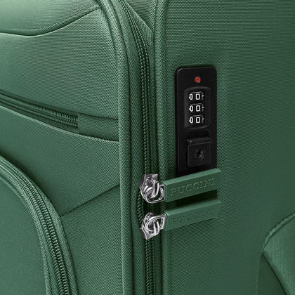 Duża walizka PUCCINI KOS EM50255A 5 Zielona