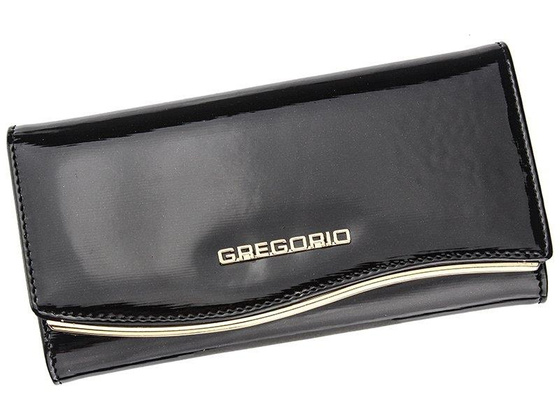 Portfel damski skórzany GREGORIO ZLF-106 Ciemny niebieski