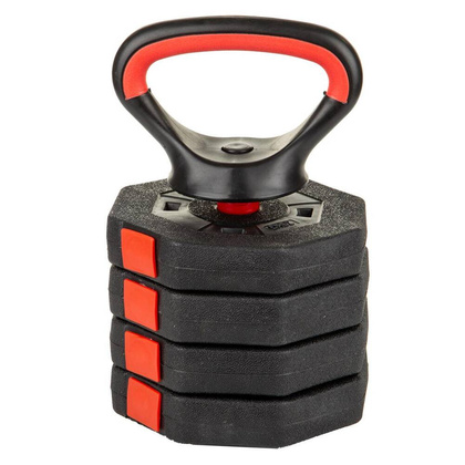 Hantla kompozytowa kettlebell 10 KG(4X2,5KG) Eb Fit