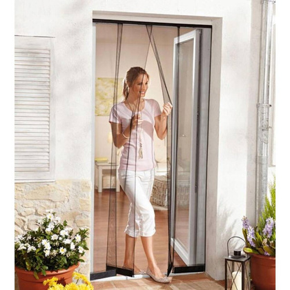 Moskitiera drzwiowa lamelowa 100x220 poliester+taśma rzep