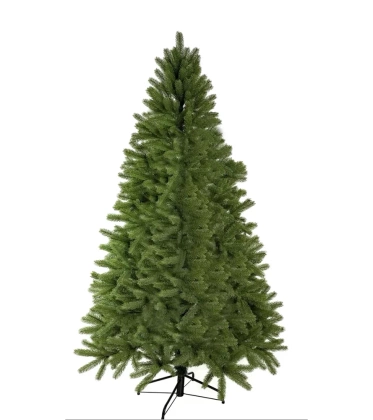 Choinka sztuczna PE09 150 cm FULL PE jasnozielona gęsta z metalowym stojakiem