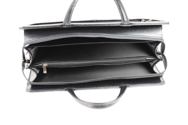 536 Teczka damska 3-komorowa - czarna KEMER