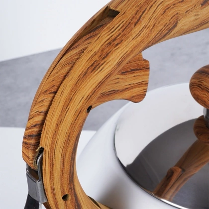 Czajnik biały stalowy nowoczesny automatyczny 3 l