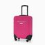 Elastyczny pokrowiec na małą walizkę PUCCINI PBC 3A Różowy