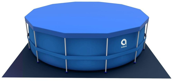 Basen ogrodowy stelażowy 450x122cm ZESTAW 17w1