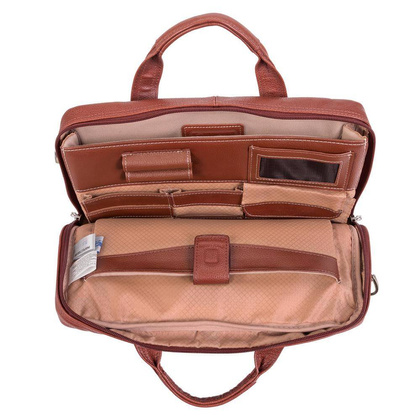 Aktówka na laptopa Montclare 13,3" brązowa