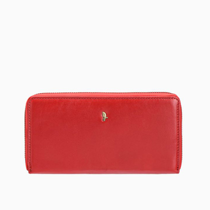 Portfel damski skórzany PUCCINI MU1962 3E Czerwony