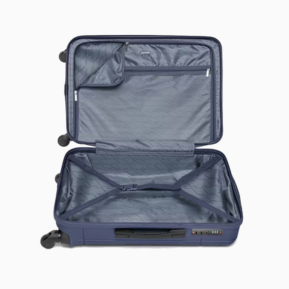 Średnia walizka PUCCINI DUBLIN ABS029B 7A Granatowa