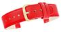 Pasek do zegarka CLASSIC - skóra 20 mm 4999-20XXL-4Z Czerwony