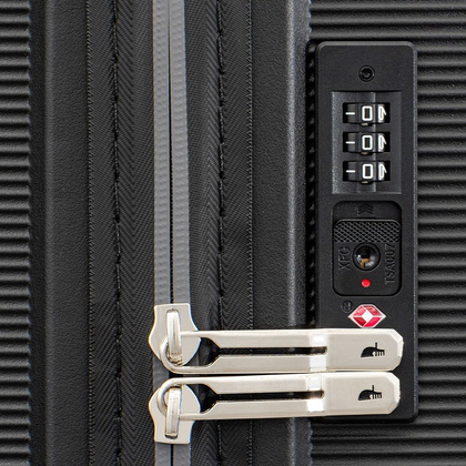 Średnia walizka PUCCINI SAN FRANCISCO PP018B 1 Czarna