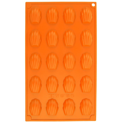 Forma silikonowa do pieczenia ciastek muszelek na praliny pralin na muszelki 20 sztuk