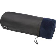 Koc polarowy z plastiku z recyklingu Lily Niebieski