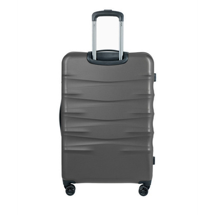 Duża walizka PUCCINI VALENCIA PC032A 8 Antracytowa