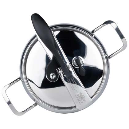 Szybkowar garnek stalowy ciśnieniowy zestaw garnków 7 l PROFI