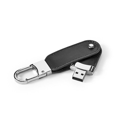 BRAGG 8GB. Pamięć USB 8GB PU z karabińczykiem