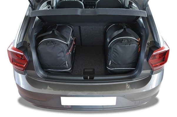 VW POLO 2017+ TORBY DO BAGAŻNIKA 3 SZT KJUST