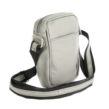 T-09 Listonoszka męska mała-light grey KEMER