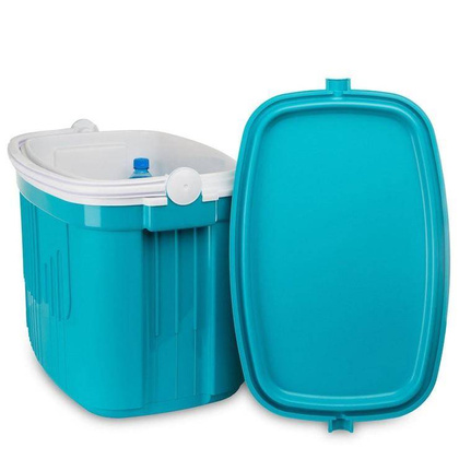 Lodówka turystyczna pasywna na wkłady ICEBERG 42L turkusowa