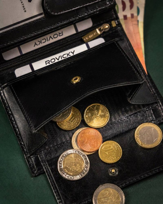 Duzy skorzany portfel meski