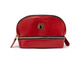 Skórzana kosmetyczka damska FK02 Solier czerwona - min. zamówienie 20 / 50 / 100 szt.