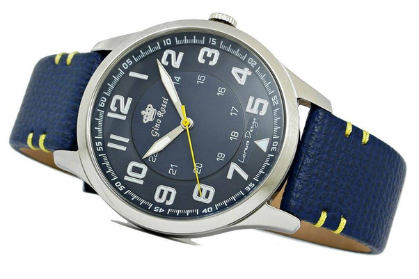 Zegarek Męski G.Rossi 11976A2-6F1