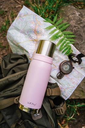 Termos turystyczny 1L FUORI różowy 27633