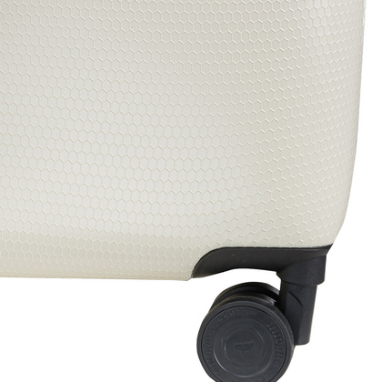 Średnia walizka PUCCINI VOYAGER 2.0 PC052B 0 Biała