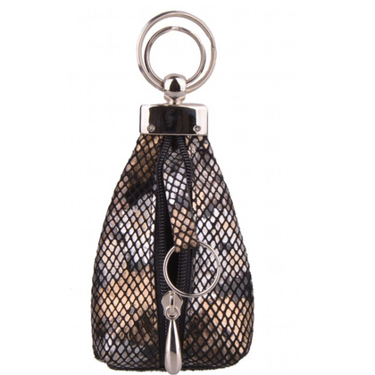 Etui na klucze skórzane KEMER KL312 Złota łuska - min. zamówienie 20 / 50 / 100 szt.