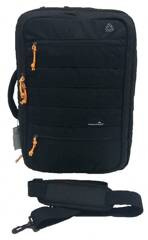 Torba-plecak MOORHEAD 3 komorowa czarny (65001)