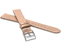 MINET Rose gold pasek z luksusowej skóry Top Grain - 18