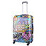 Średnia walizka KEMER RGL PRINT M Picasso Multikolor