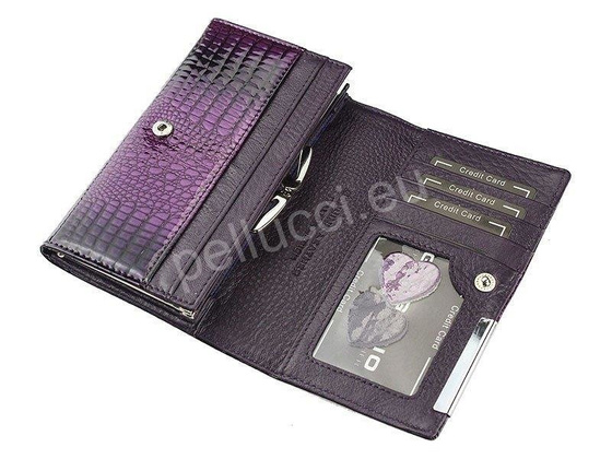 Portfel damski skórzany PELLUCCI GF101 Czarny