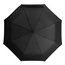 Automatyczny, wiatroodporny parasol kieszonkowy CALYPSO, czarny
