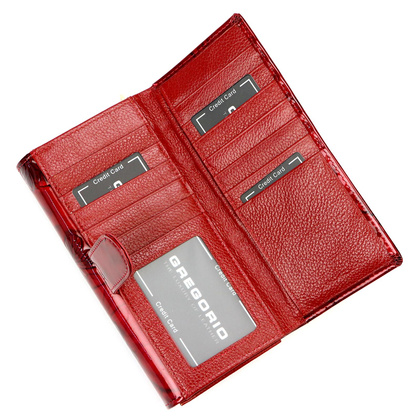 Portfel damski skórzany PELLUCCI BTS-122 Niebieski