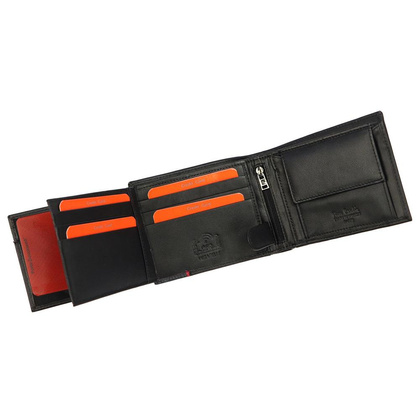 Portfel męski skórzany PIERRE CARDIN TILAK75 325 Czarny